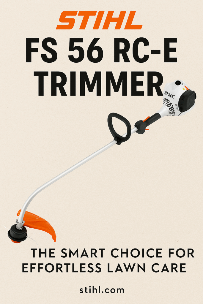 STIHL FS 56 RC-E Trimmer: Precision Meets Power in Lawn Care