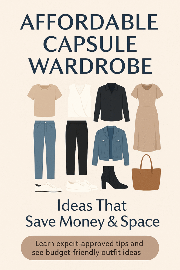 Affordable Capsule Wardrobe: A Stylish, Sustainable, and Budget-Friendly Revolution