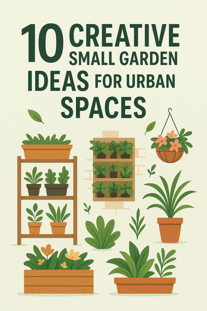 10 Creative Small Garden Ideas for Urban Spaces