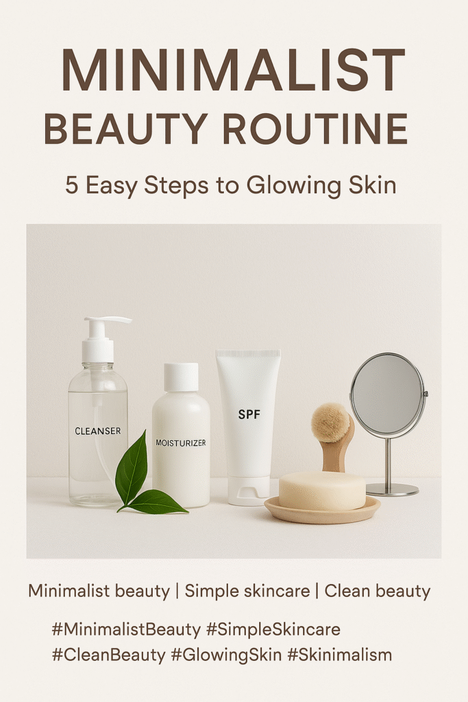 The Power of Simplicity: How to Master a Minimalist Beauty Routine