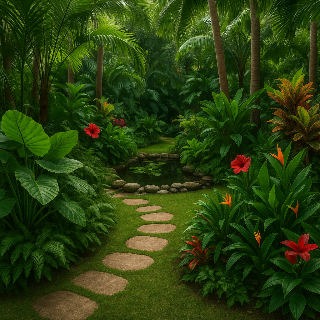 🌴 Tropical Garden Design Inspiration: Lush Escapes in Your Backyard